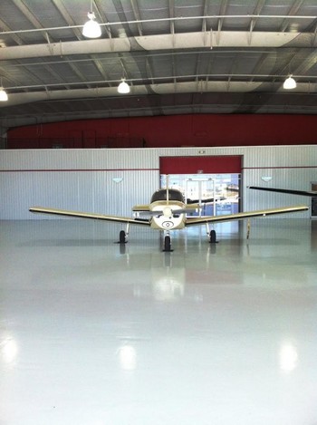 Epoxy Coating for an Aircraft Hangar in Port Orange, FL